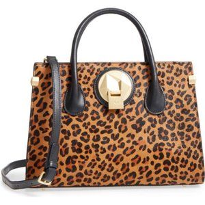 Celine Dion Octave Leather Satchel